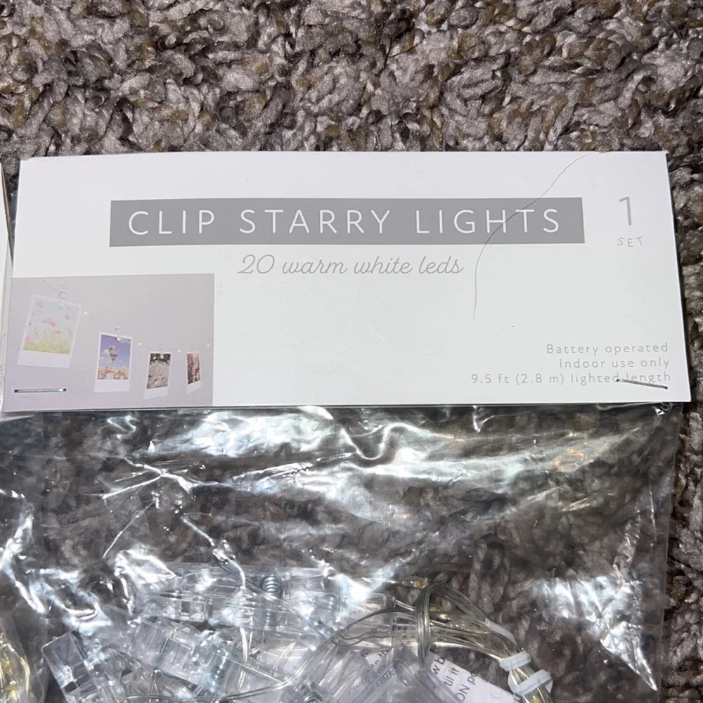 🤩4/$15🥳 clip starry lights bundle